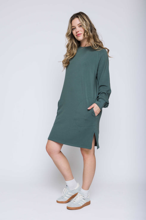 Nadia-Luxe Fleece Dress